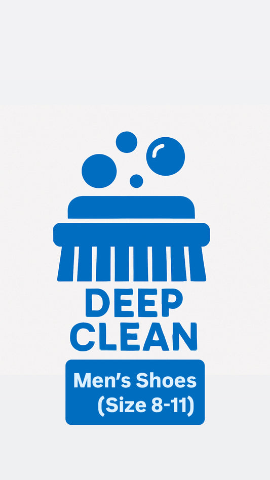 Deep Clean Men's Shoes (size 8-11)