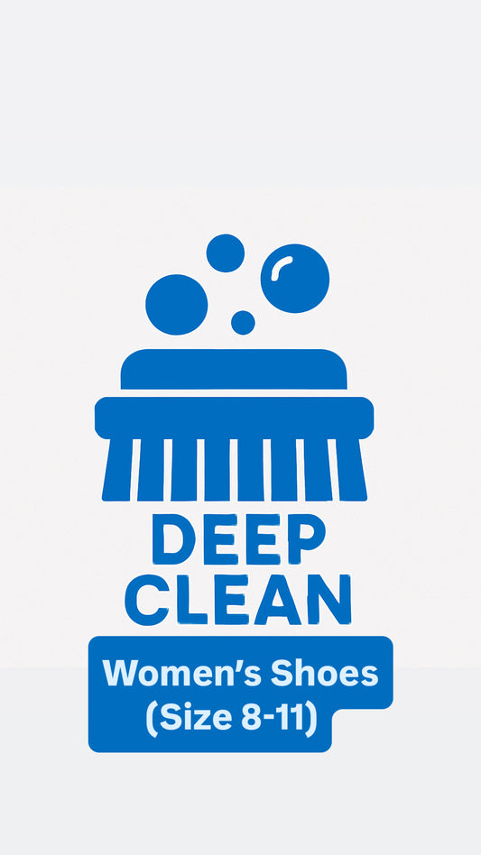 Deep Clean Women's Shoes (size 8-11)