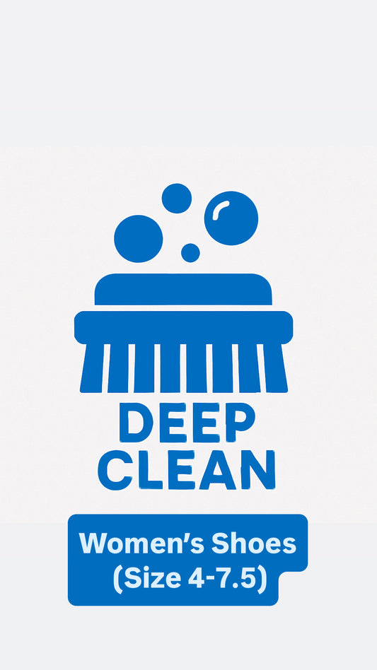 Deep Clean Women's Shoes (size 4-7.5)